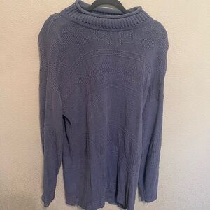 100% Oversized Cotton Knit Sweater